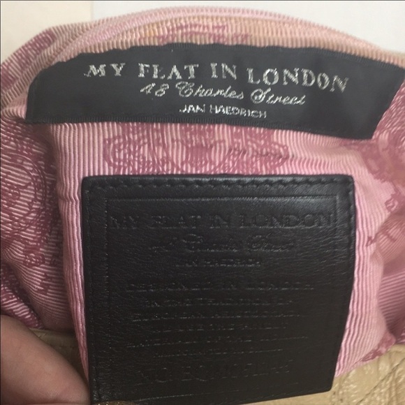 My Flat in London Leather Quilted Hobo Bag - Picture 7 of 10